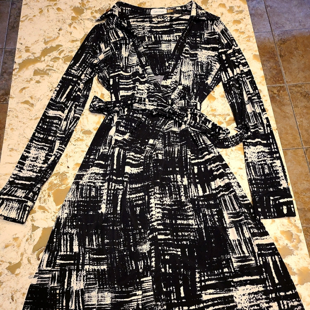 Calvin Klein Wrap Dress